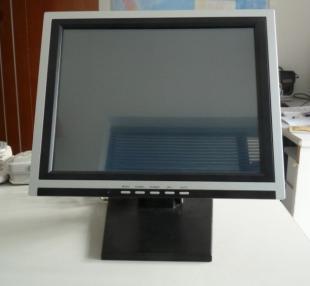 廠家直供15寸、17寸、19寸電阻觸摸液晶顯示器 靈活觸控與折疊底座設計